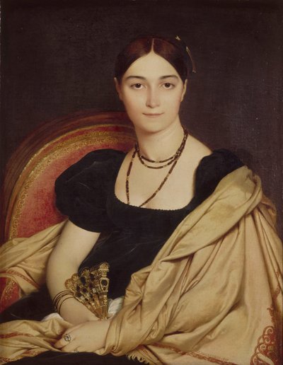 Portrait of Madame Duvaucey by Jean Auguste Dominique Ingres