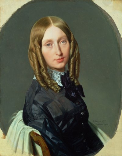 Portrait of Madame Frederic Reiset by Jean Auguste Dominique Ingres