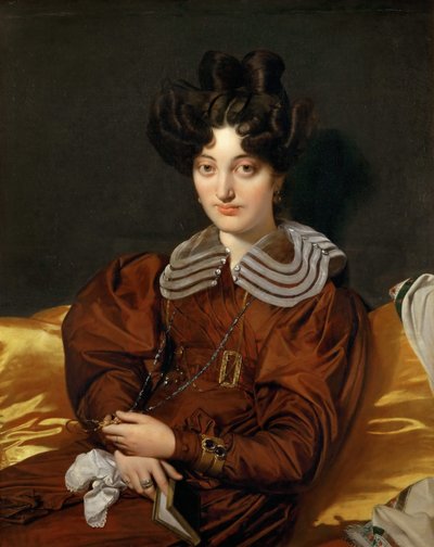 Portrait of Madame Marcotte de Sainte-Marie by Jean Auguste Dominique Ingres