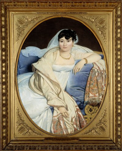 Portrait of Madame Riviere (1773-1848) by Jean Auguste Dominique Ingres