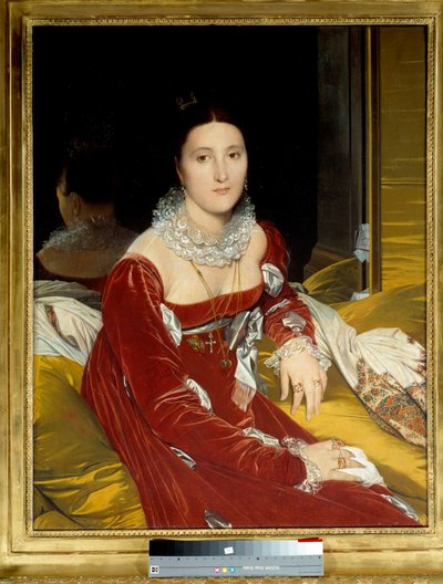 Portrait of Madame de Senonnes (nee Marie Marcoz) by Jean Auguste Dominique Ingres