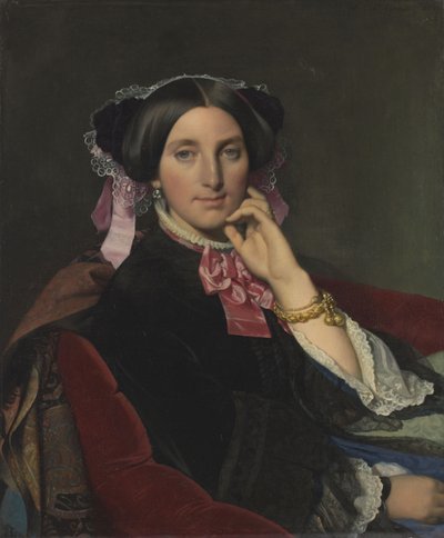 Portrait of Madame Caroline Gonse, 1852 by Jean Auguste Dominique Ingres