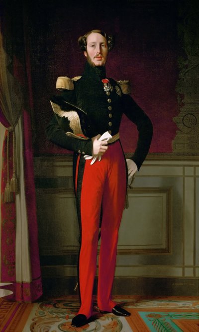 Prince Ferdinand Philippe, Duke of Orléans 1810-1842 by Jean Auguste Dominique Ingres