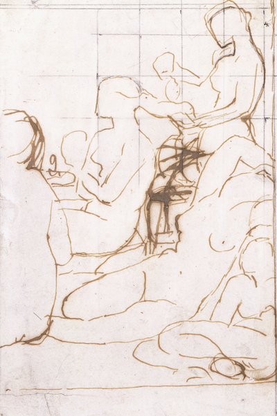 Study for The Turkish Bath by Jean Auguste Dominique Ingres