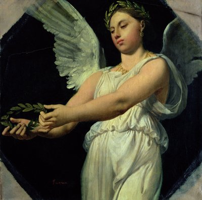 Study of Victory for the Apotheosis of Homer by Jean Auguste Dominique Ingres