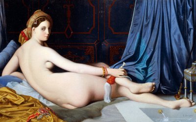 The Grande Odalisque by Jean Auguste Dominique Ingres