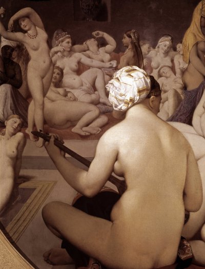 The Turkish Bath, (detail) by Jean Auguste Dominique Ingres