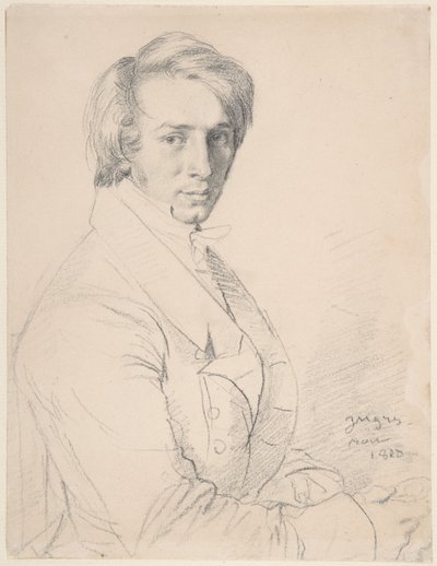 Ursin-Jules Vatinelle (1798–1881) by Jean Auguste Dominique Ingres