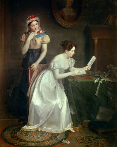 The answer to the letter by Jean Augustin Franquelin