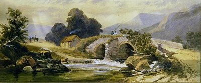 The Little Bridge by Jean Baptiste Antoine Guillemet
