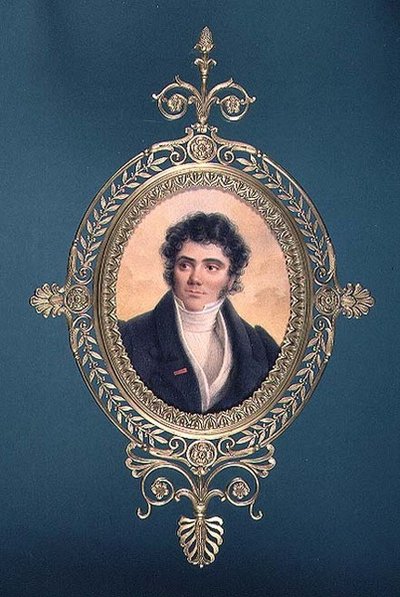 Portrait of a gentleman in a black coat with the Legion d