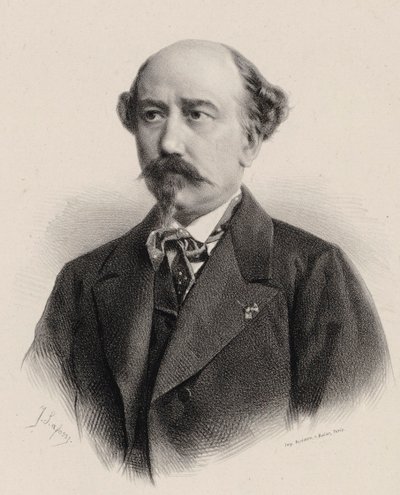 Portrait of the Composer Aimé Maillart by Jean Baptiste Adolphe Lafosse