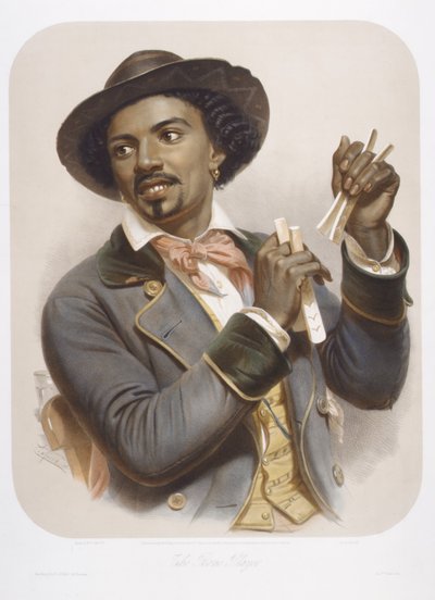 The Bone Player by Jean Baptiste Adolphe Lafosse
