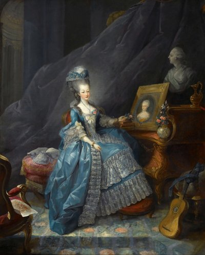 Princess Maria Theresa of Savoy by Jean Baptiste André Gautier Dagoty