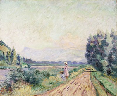 Banks of the Isere at Pontcharra by Jean Baptiste Armand Guillaumin