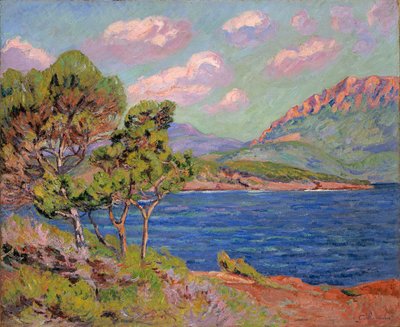 The Bay of Agay, French Riviera, c. 1910 by Jean Baptiste Armand Guillaumin