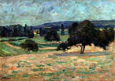 Landscape in the Ile de France, c.1895 by Jean Baptiste Armand Guillaumin