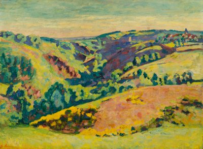 On the Hills of Sedelle by Jean Baptiste Armand Guillaumin