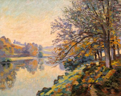 Riverbank, Autumn, c.1910 by Jean Baptiste Armand Guillaumin
