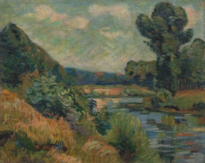The Banks of the Marne at Charenton, c. 1895 by Jean Baptiste Armand Guillaumin