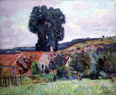 The Hamlet by Jean Baptiste Armand Guillaumin