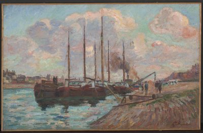 The Quay at Austerlitz by Jean Baptiste Armand Guillaumin
