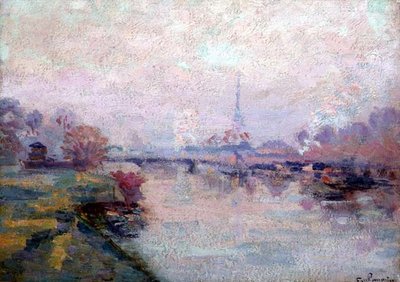 The Seine at Paris by Jean Baptiste Armand Guillaumin