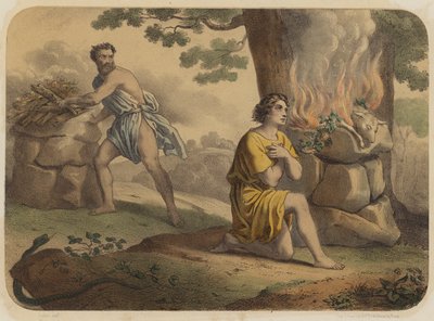 Cain and Abel by Jean Baptiste Auguste Leloir