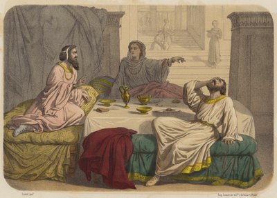 Esther by Jean Baptiste Auguste Leloir