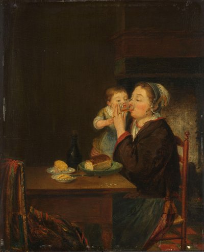 A Mother and her Child by Jean Baptiste Bernard Coclers