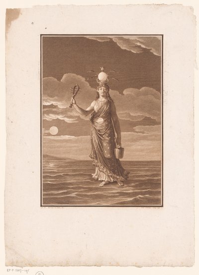 Isis, the Goddess with a Thousand Names, or Nature Personified by Jean Baptiste Blaise Simonet
