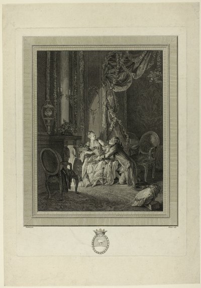 The Danger of the Private Conversation by Jean Baptiste Blaise Simonet