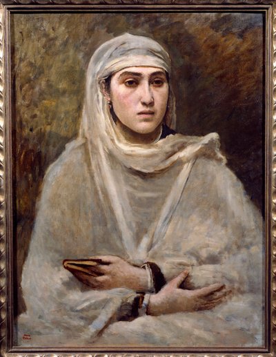 Algerian by Jean Baptiste Camille Corot