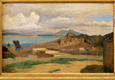 Ischia, seen from the slopes of Mount Epomeo by Jean Baptiste Camille Corot