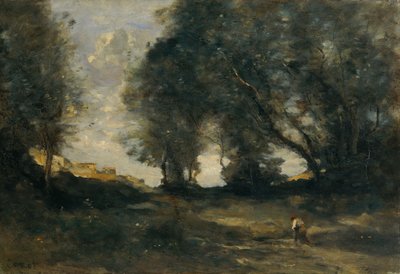 Landscape by Jean Baptiste Camille Corot