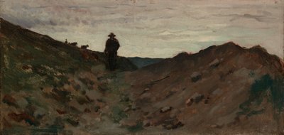 Landscape with Figure by Jean Baptiste Camille Corot