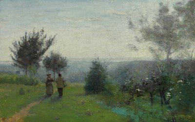 Spring Dawn by Jean Baptiste Camille Corot