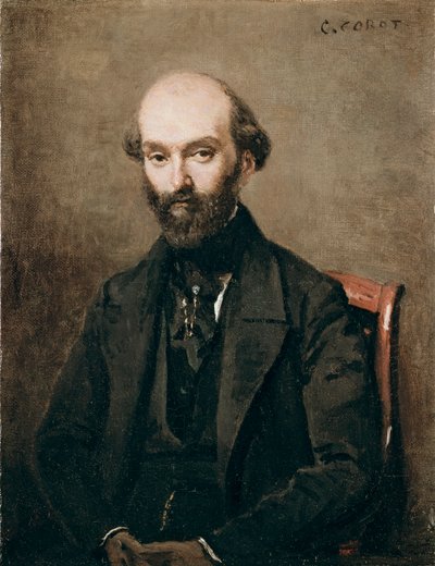 M. Bison by Jean Baptiste Camille Corot