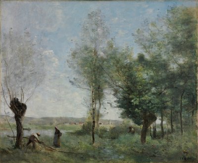 Memory of Coubron by Jean Baptiste Camille Corot