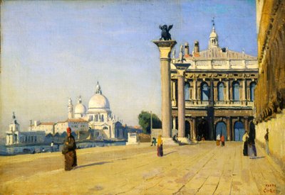 Morning in Venice by Jean Baptiste Camille Corot
