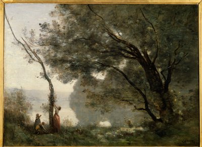 Remembrance of Mortefontaine by Jean Baptiste Camille Corot