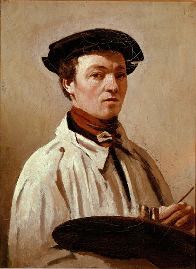 Self-Portrait by Jean Baptiste Camille Corot
