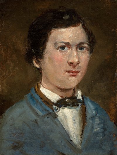 Self-portrait, c.1818-1821 by Jean Baptiste Camille Corot