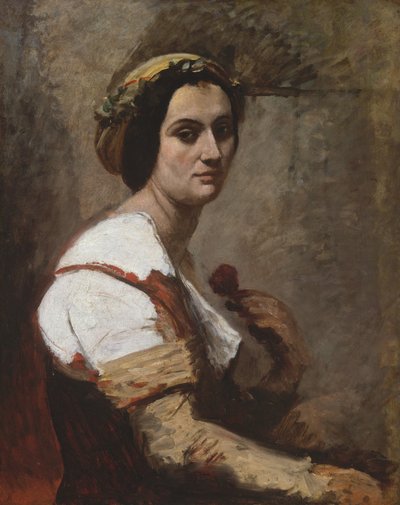 Sibylle, c.1870 by Jean Baptiste Camille Corot
