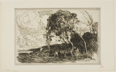 Souvenir of the Fortifications of Douai by Jean Baptiste Camille Corot