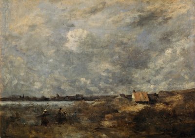 Stormy Weather, Pas de Calais by Jean Baptiste Camille Corot