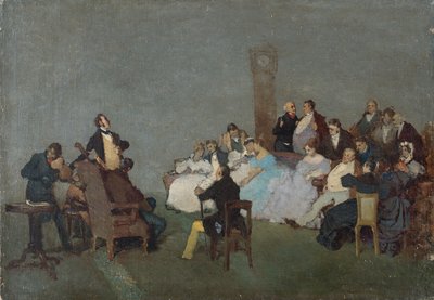 The Concert by Jean Baptiste Camille Corot