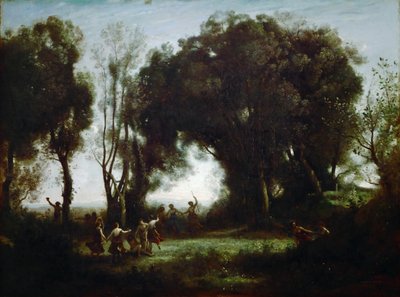 The Dance of the Nymphs by Jean Baptiste Camille Corot