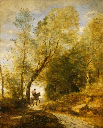The Forest of Coubron by Jean Baptiste Camille Corot
