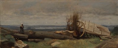 The Plain of La Beauce by Jean Baptiste Camille Corot